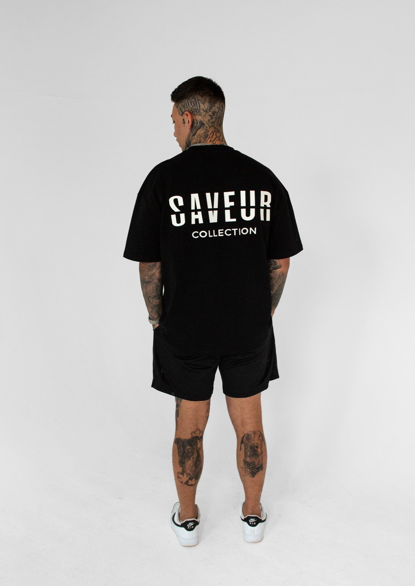 SAVEUR COLLECTION T-SHIRT - BLACK