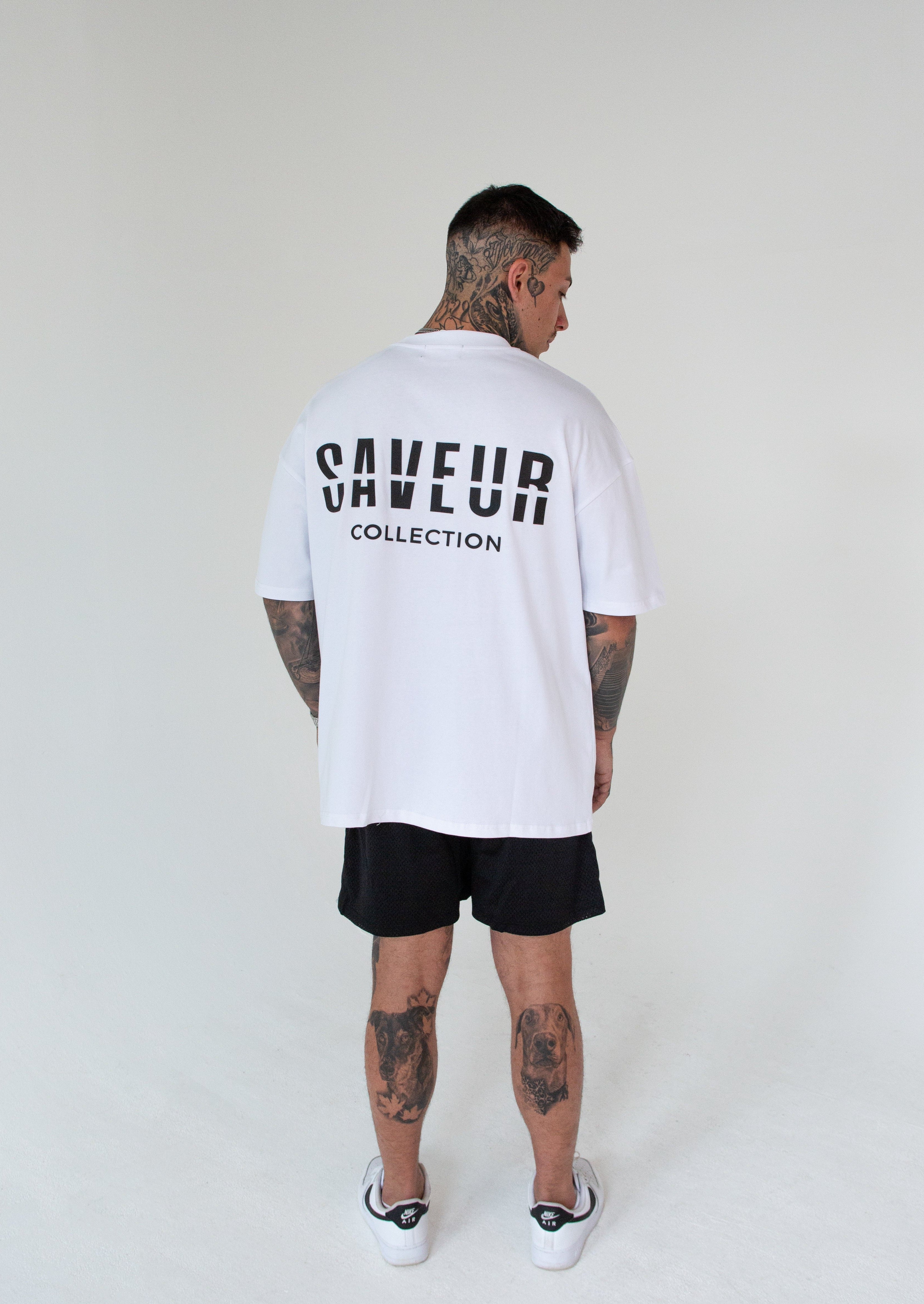 SAVEUR COLLECTION T-SHIRT - WHITE